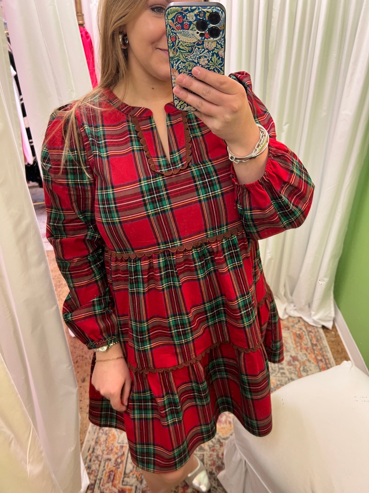 Christmas Plaid Dress