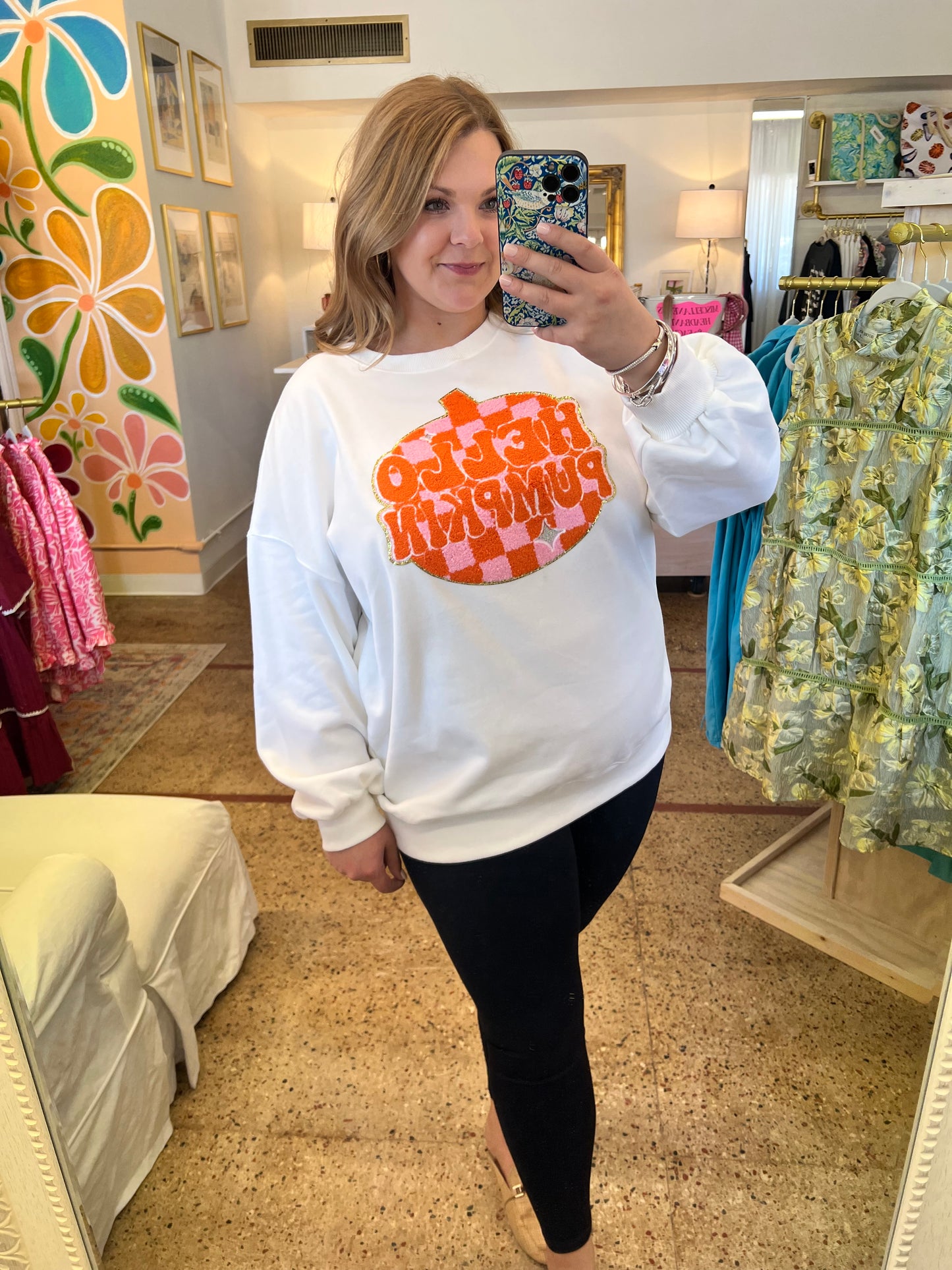 Hello Pumpkin Sweatshirt