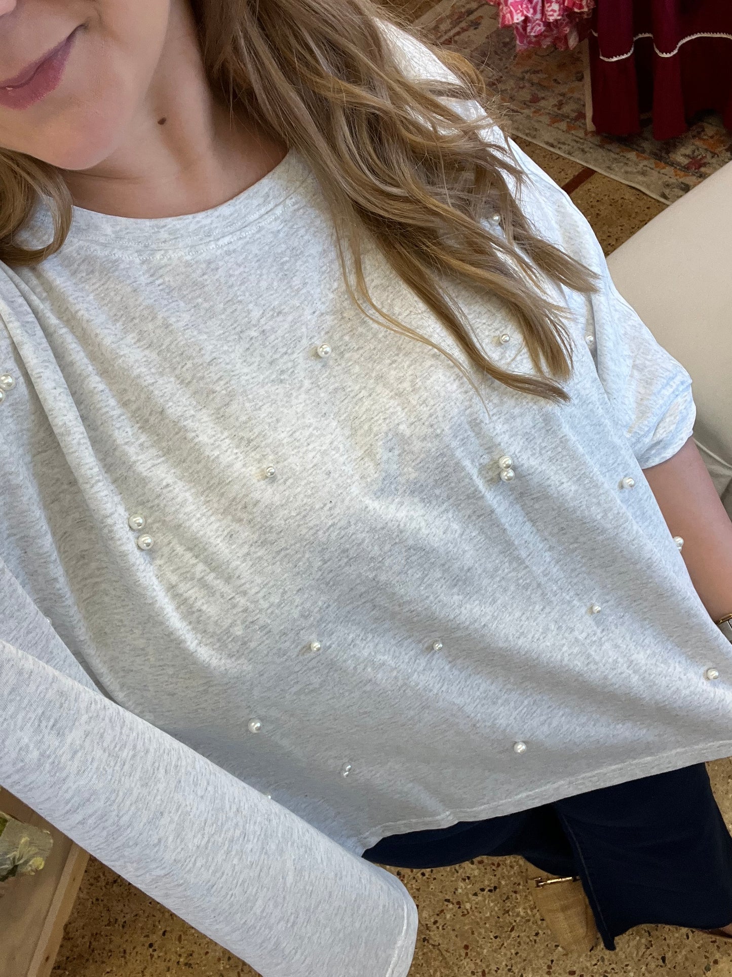 Oversized Pearl T-Shirt