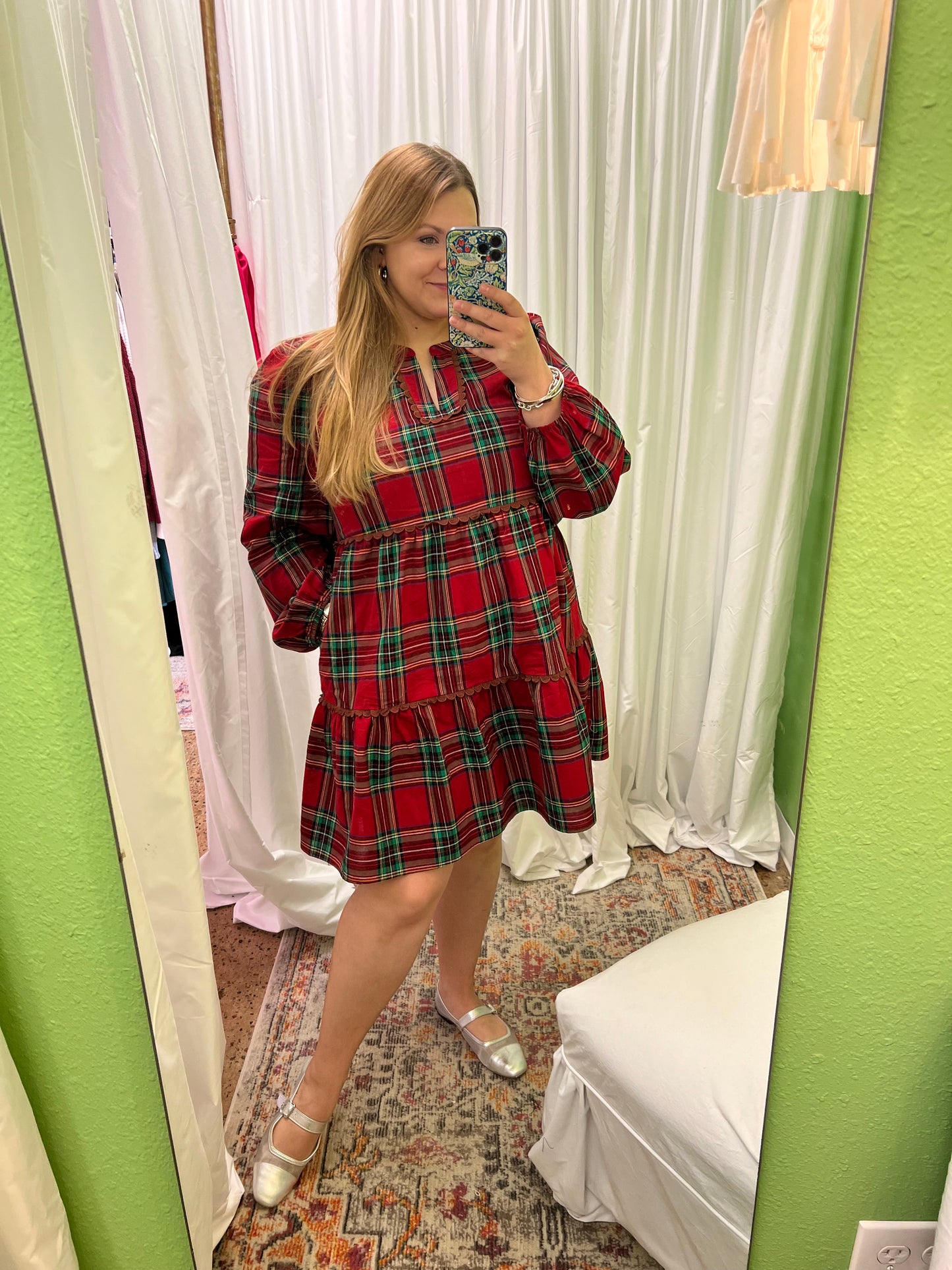 Christmas Plaid Dress