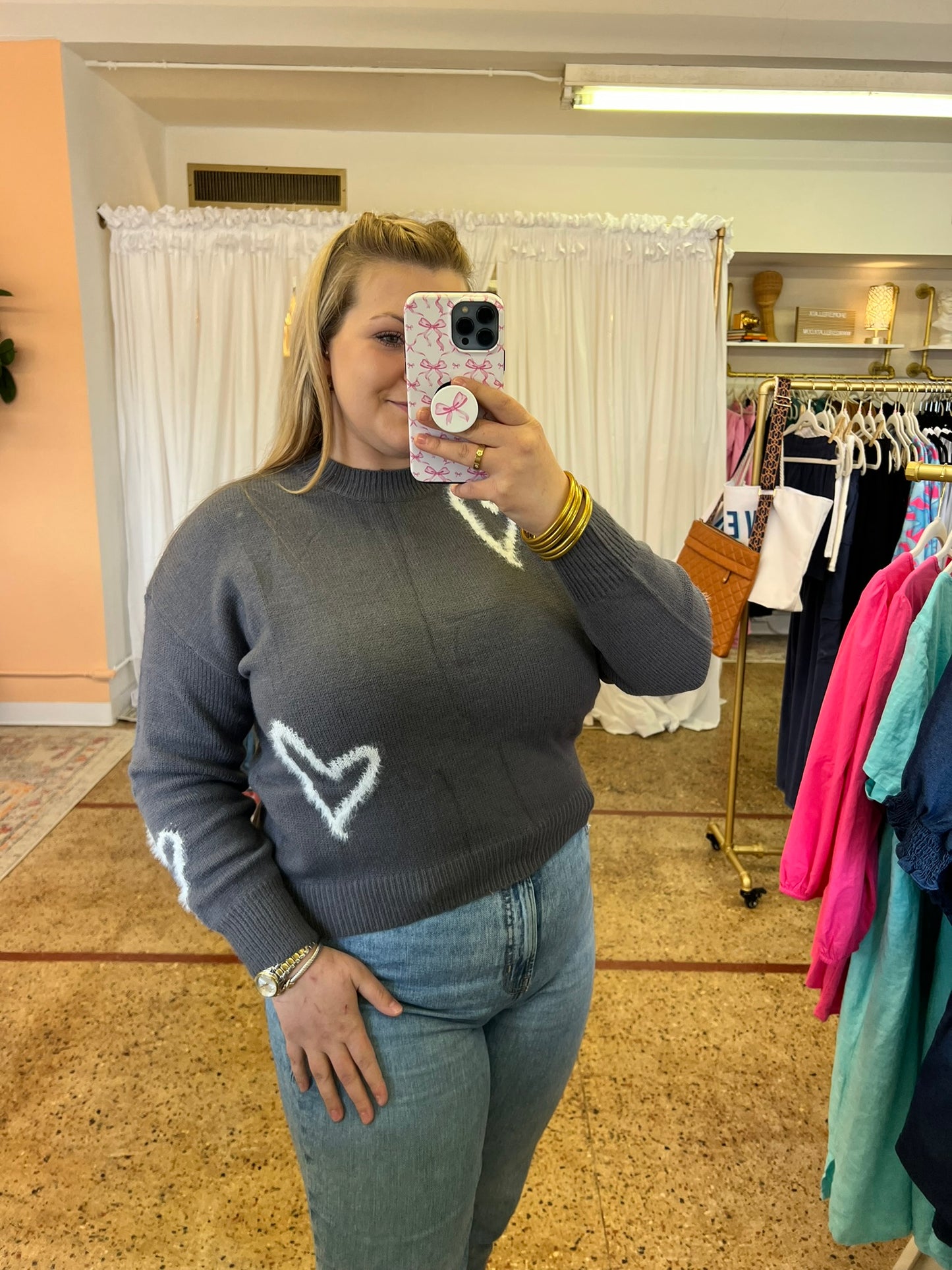 Heart Pullover Sweater