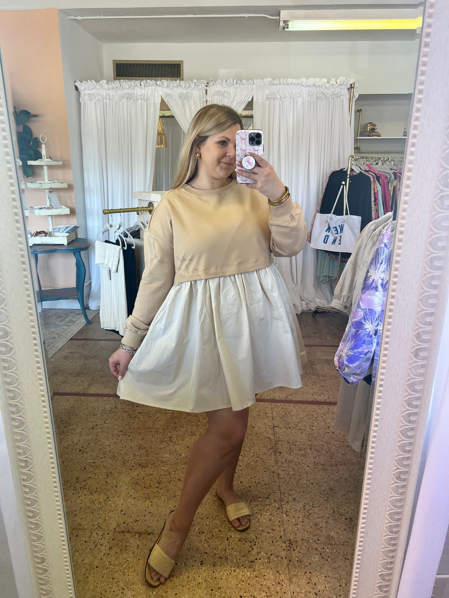 Sweatshirt dress