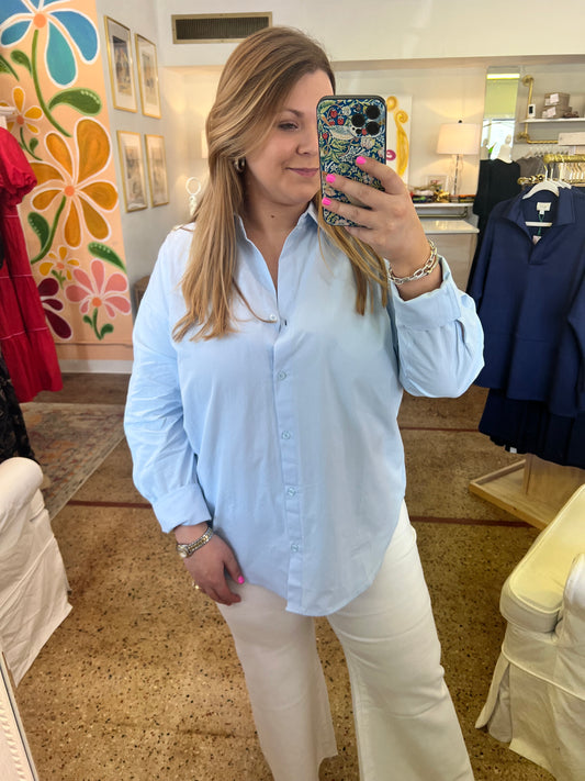 Sky Blue Button Down Shirt