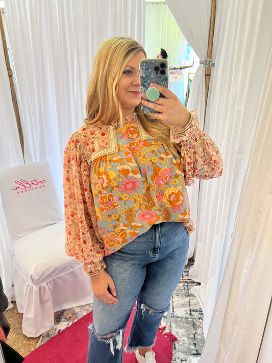 Lily Floral Blouse