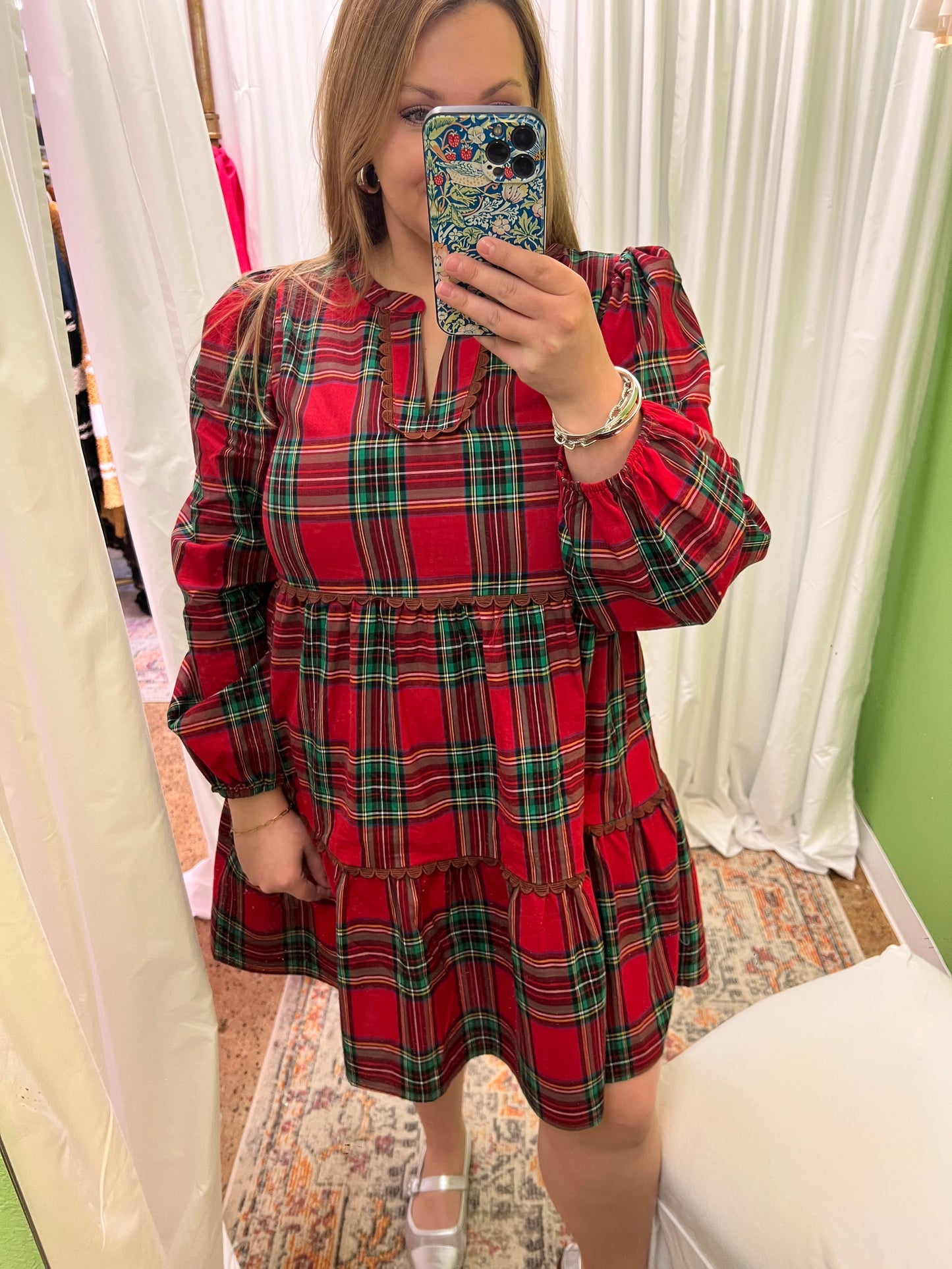 Christmas Plaid Dress