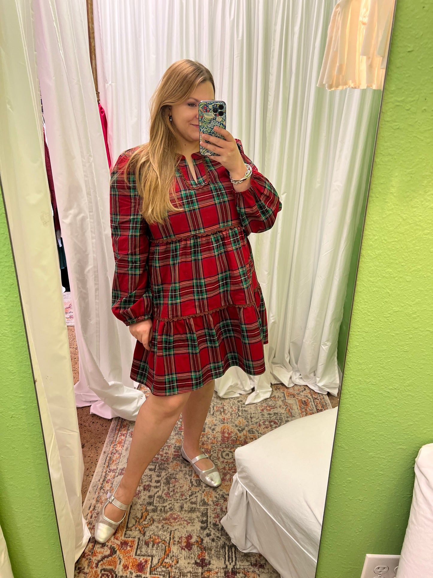 Christmas Plaid Dress