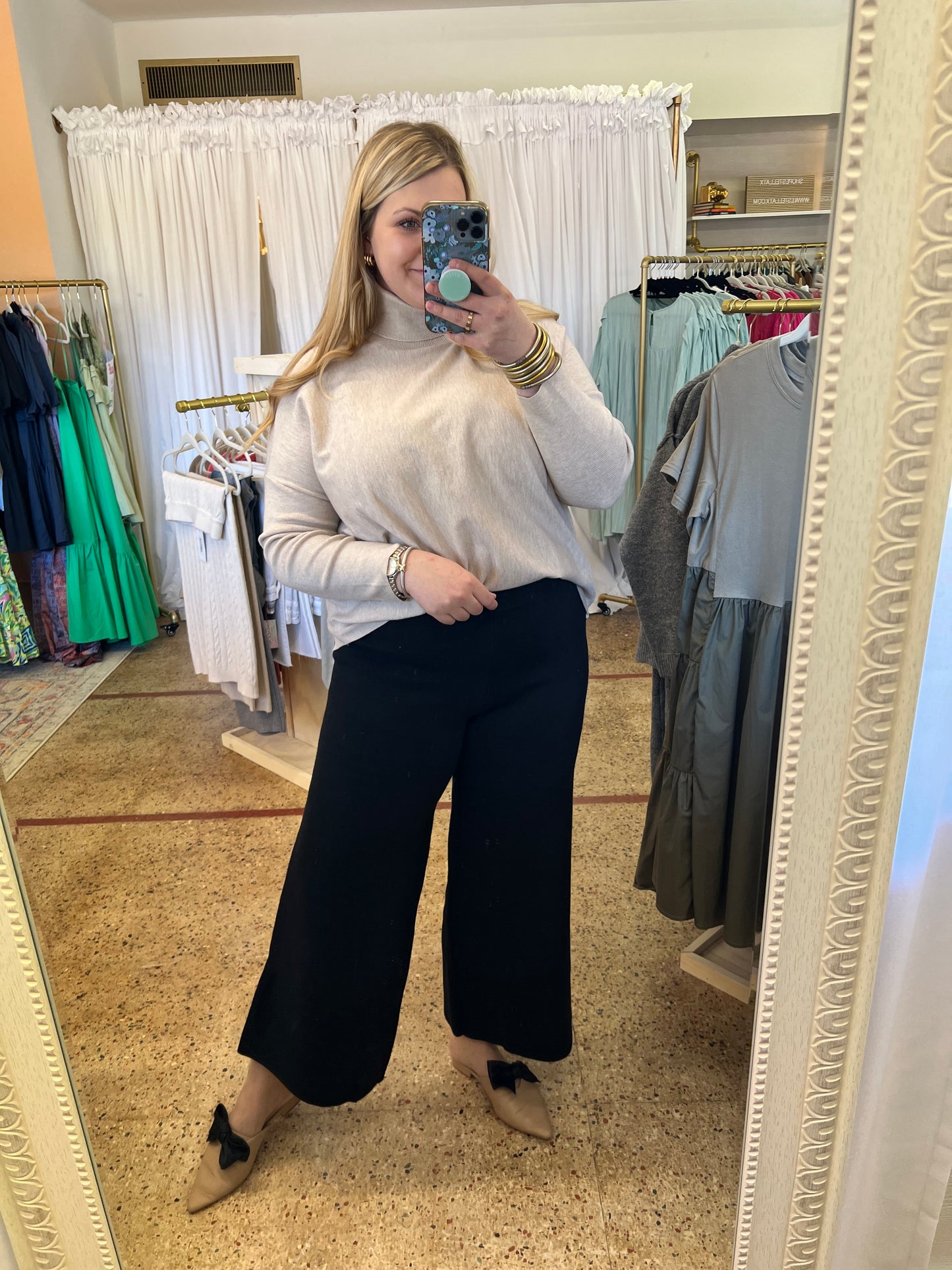 Ankle Length Sweater Pants