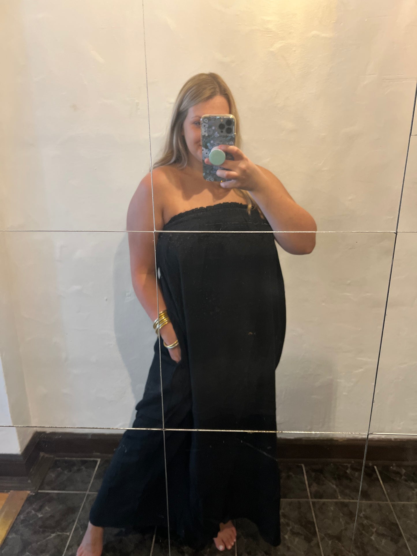 Black Gauze Maxi