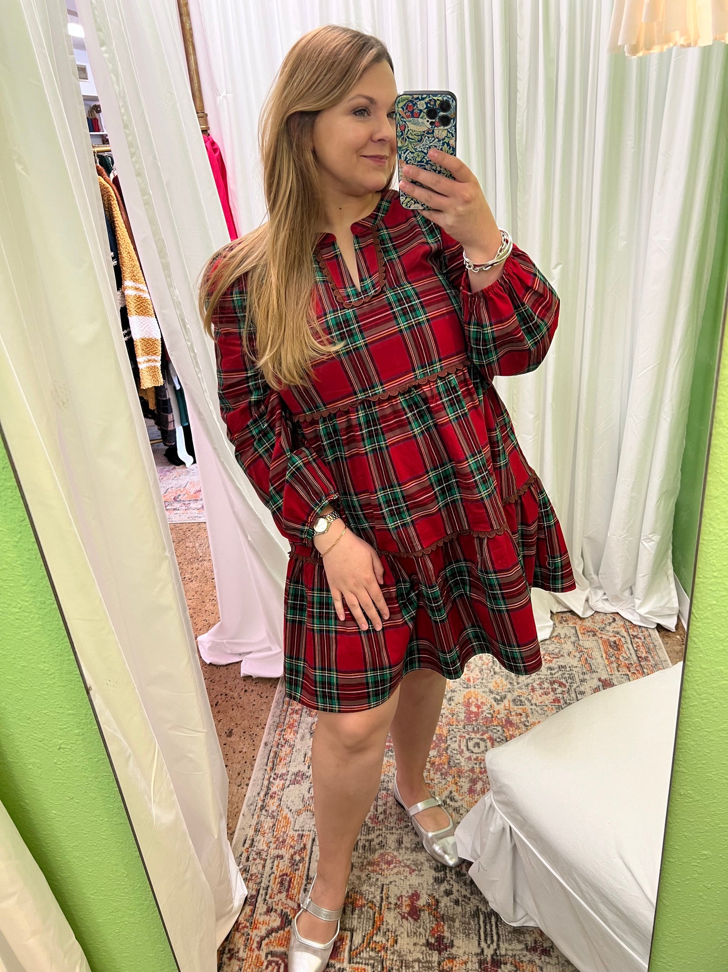 Christmas Plaid Dress