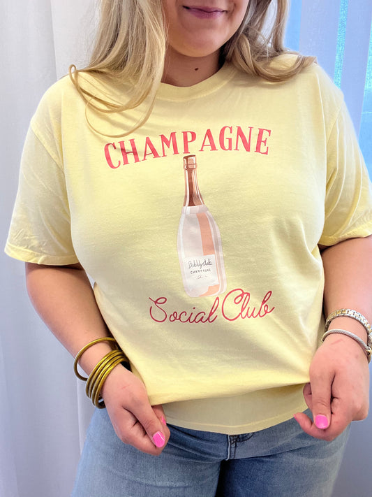 Champagne Social Club T-shirt