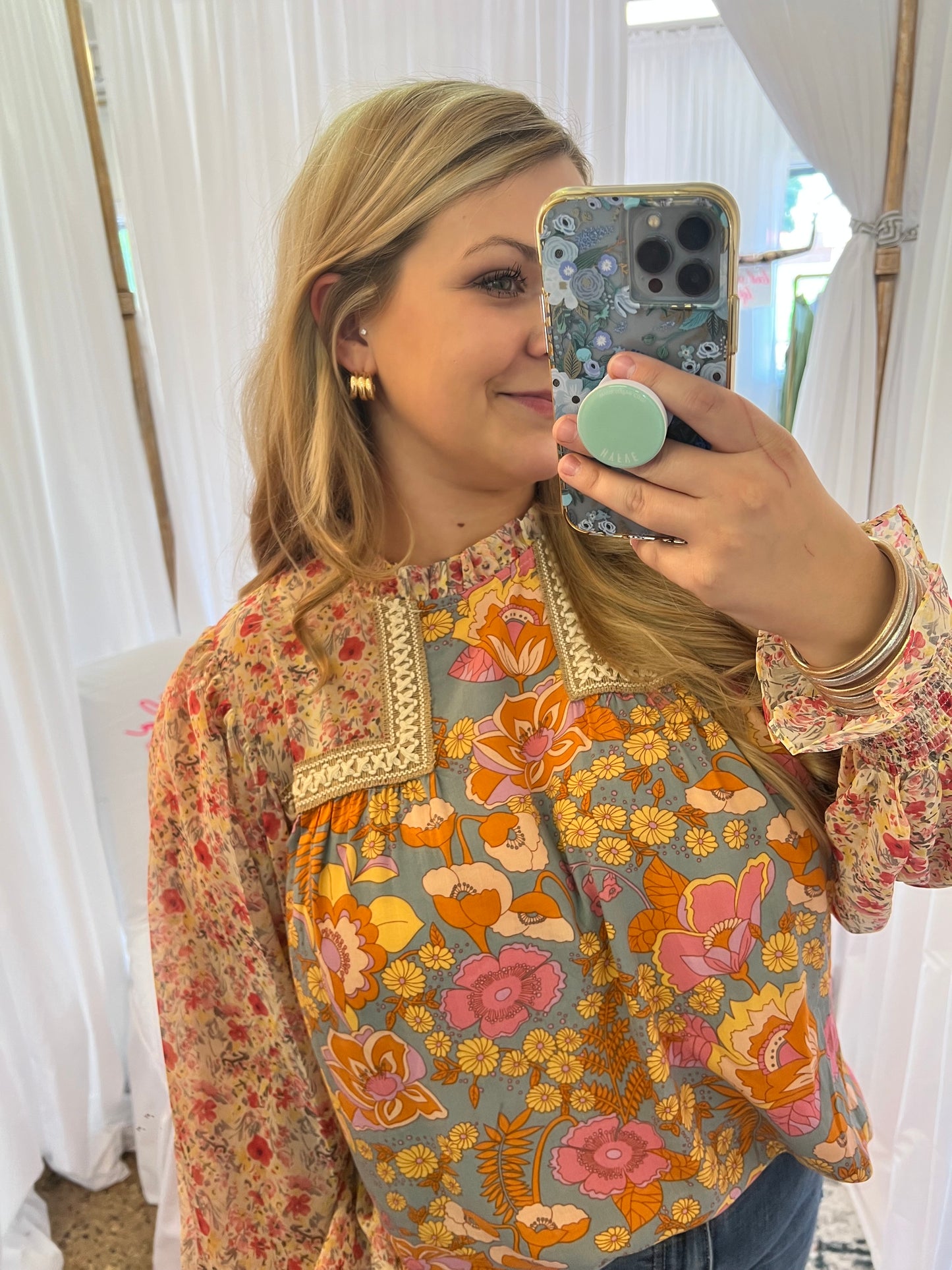 Lily Floral Blouse