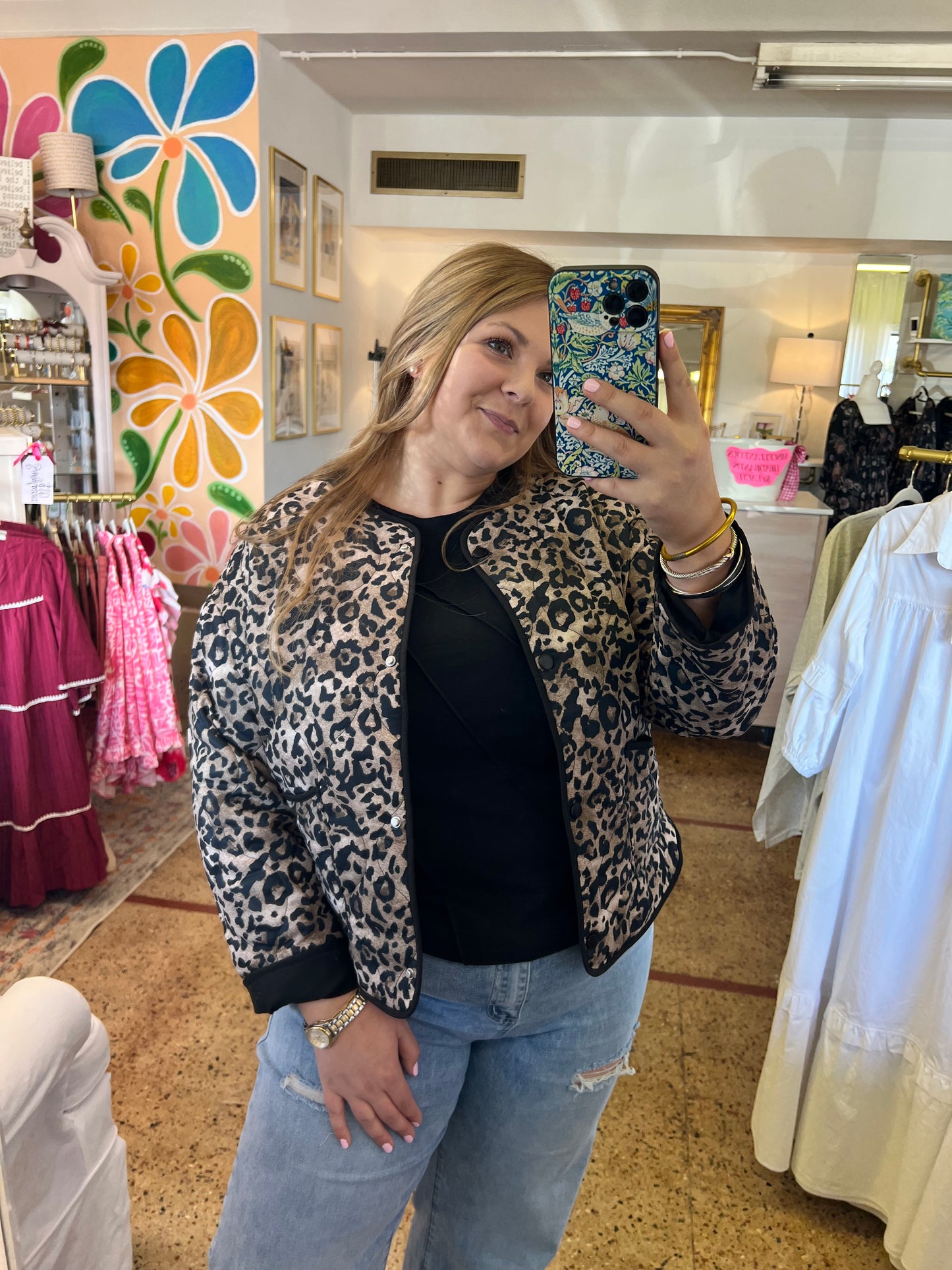 Cheetah Snap Jacket