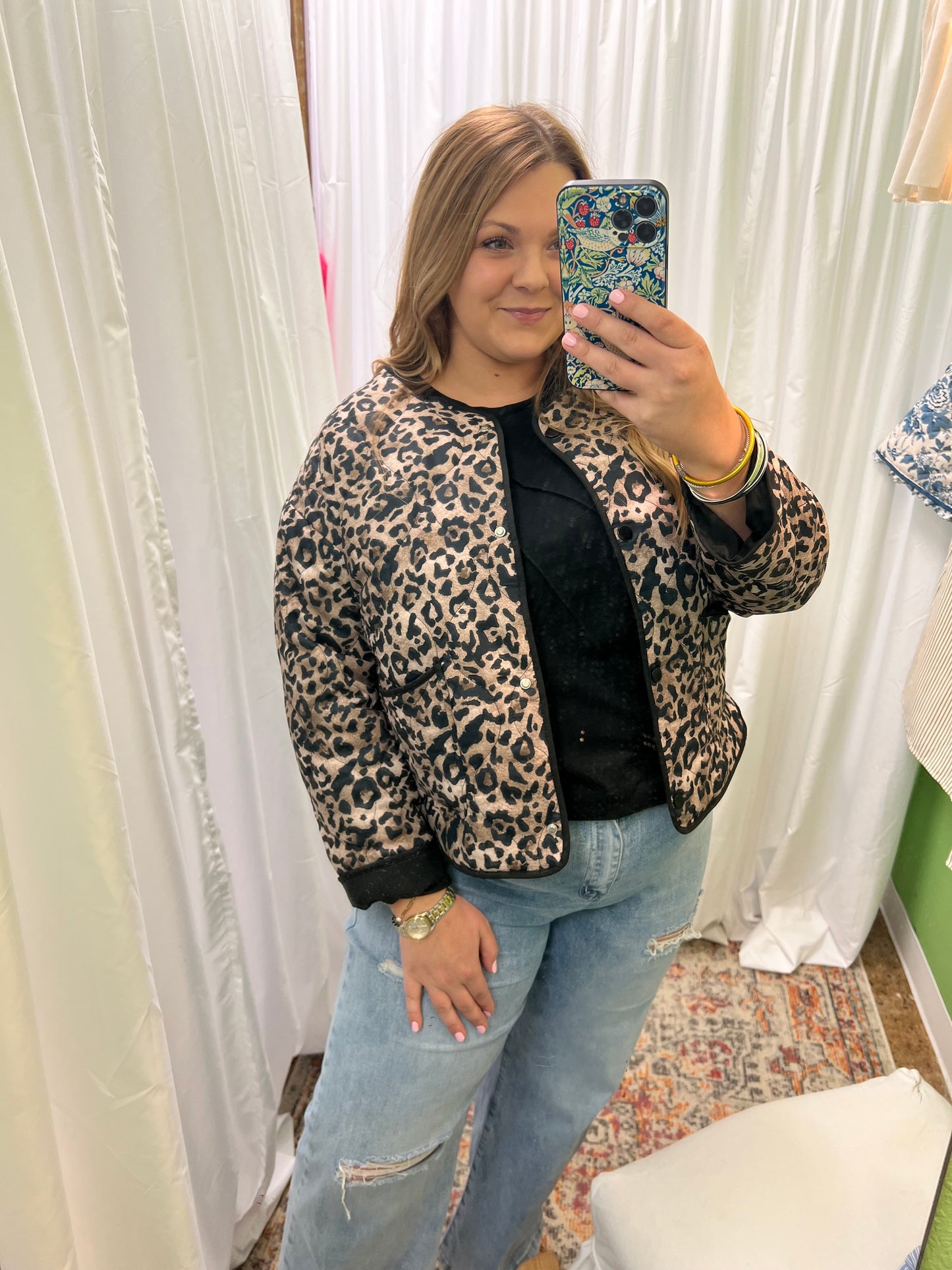 Cheetah Snap Jacket