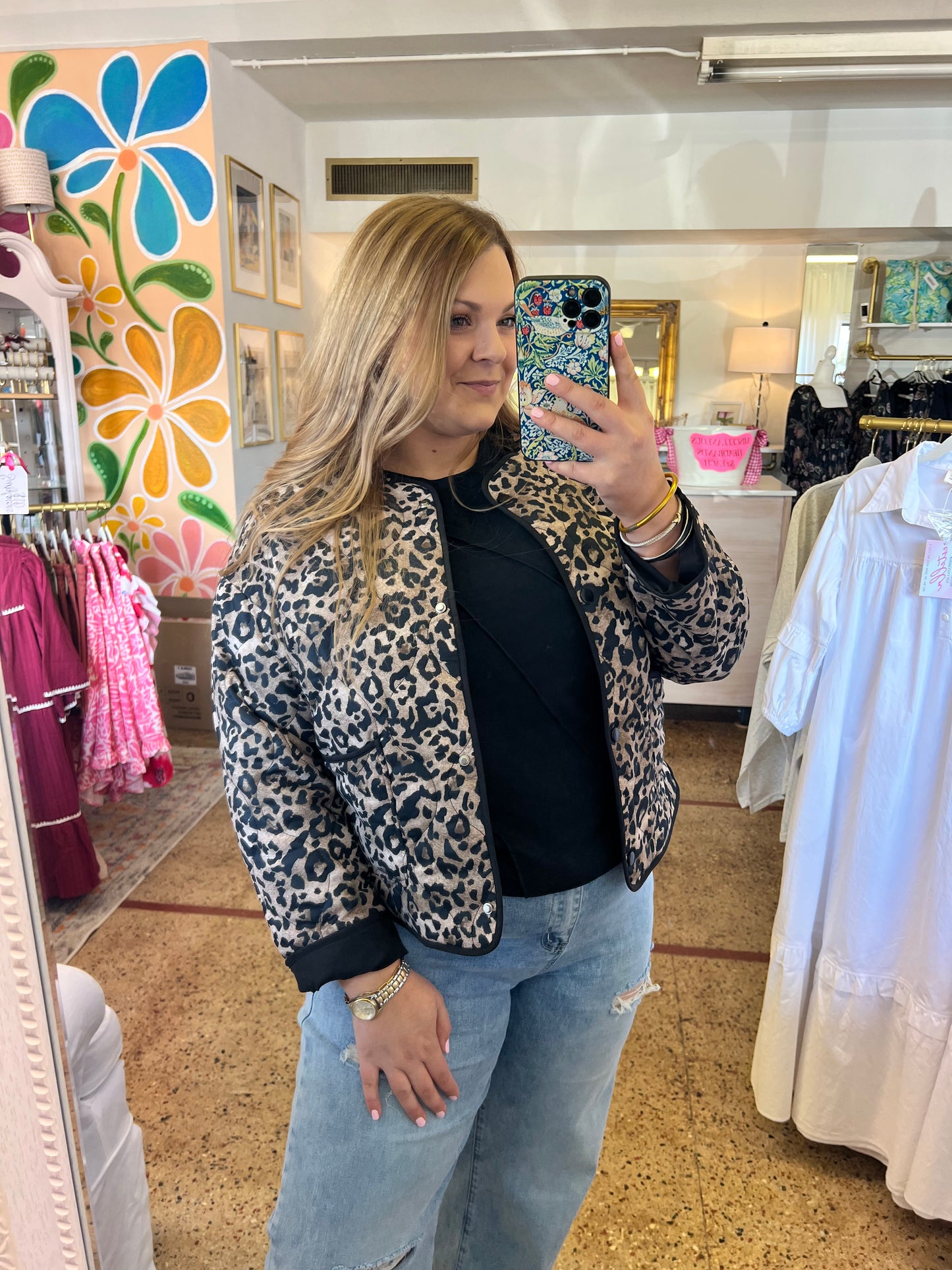 Cheetah Snap Jacket