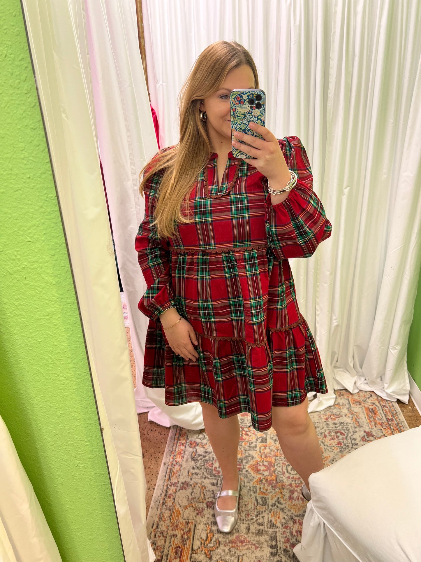 Christmas Plaid Dress