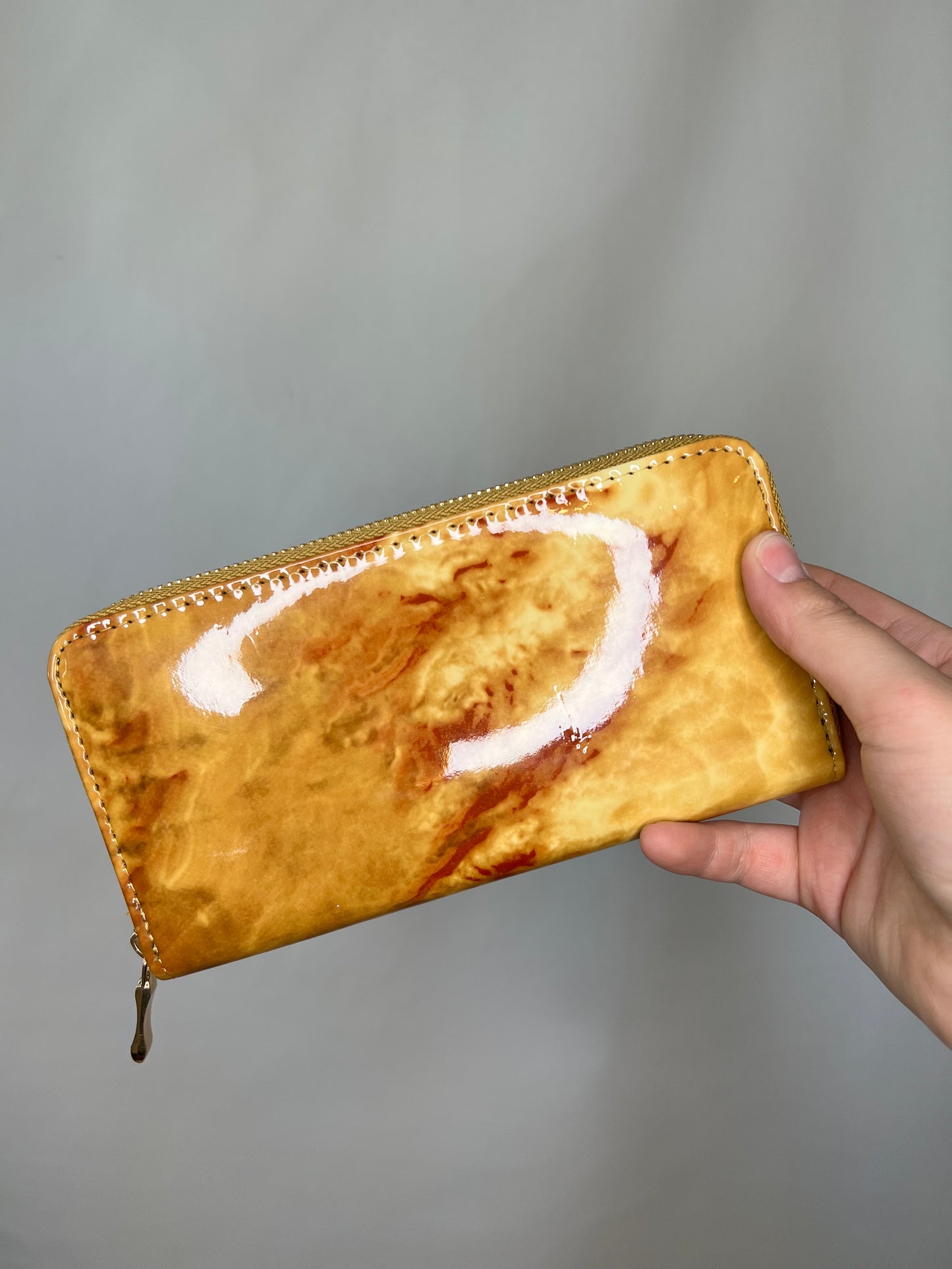 Tan Marble Wallet