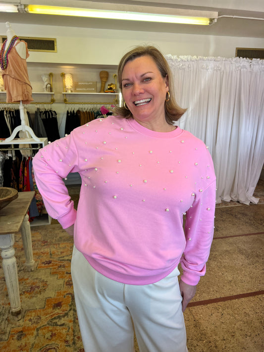 Pink Pearl Sweatshirt