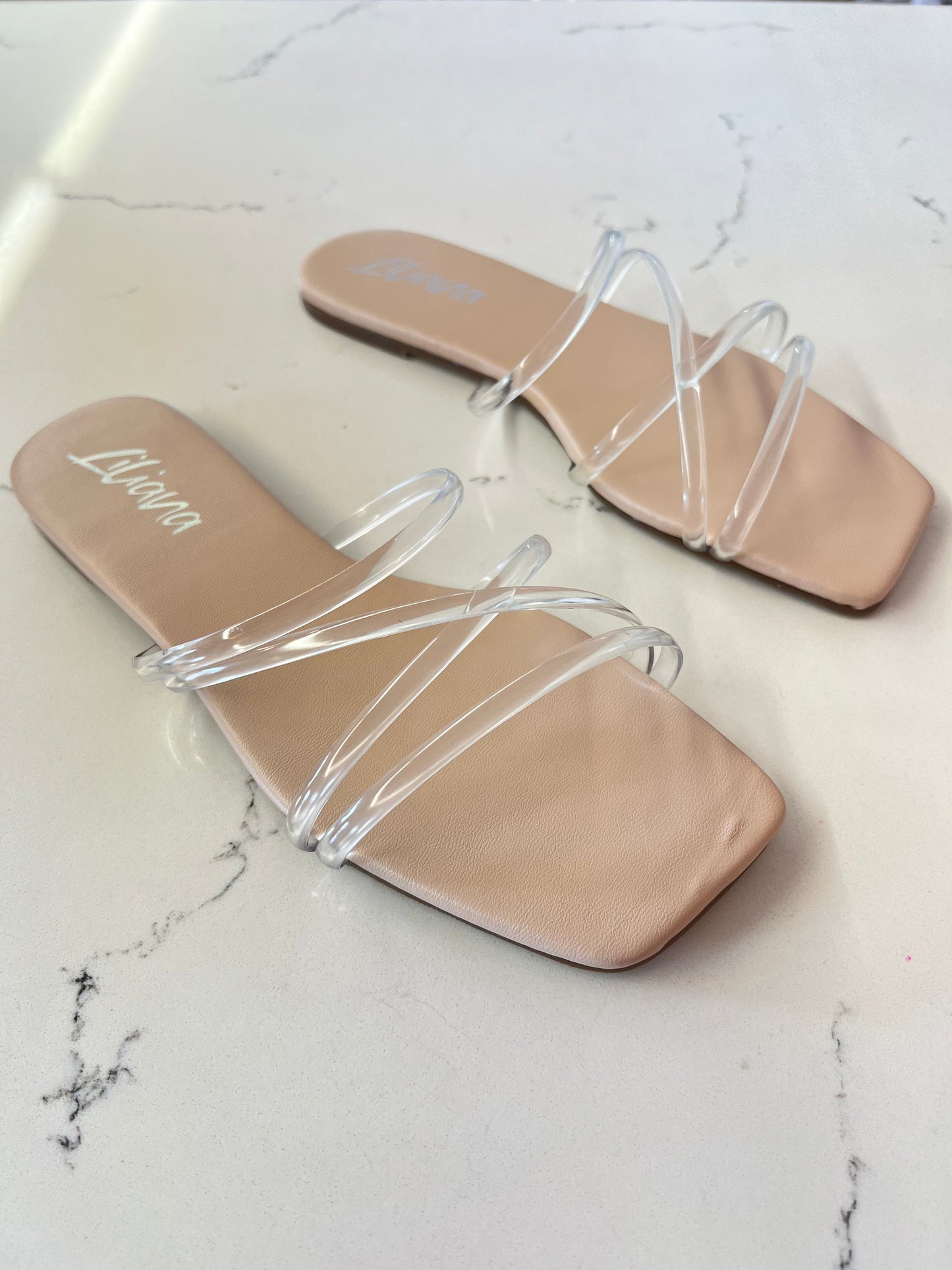 Clear Strap Sandals