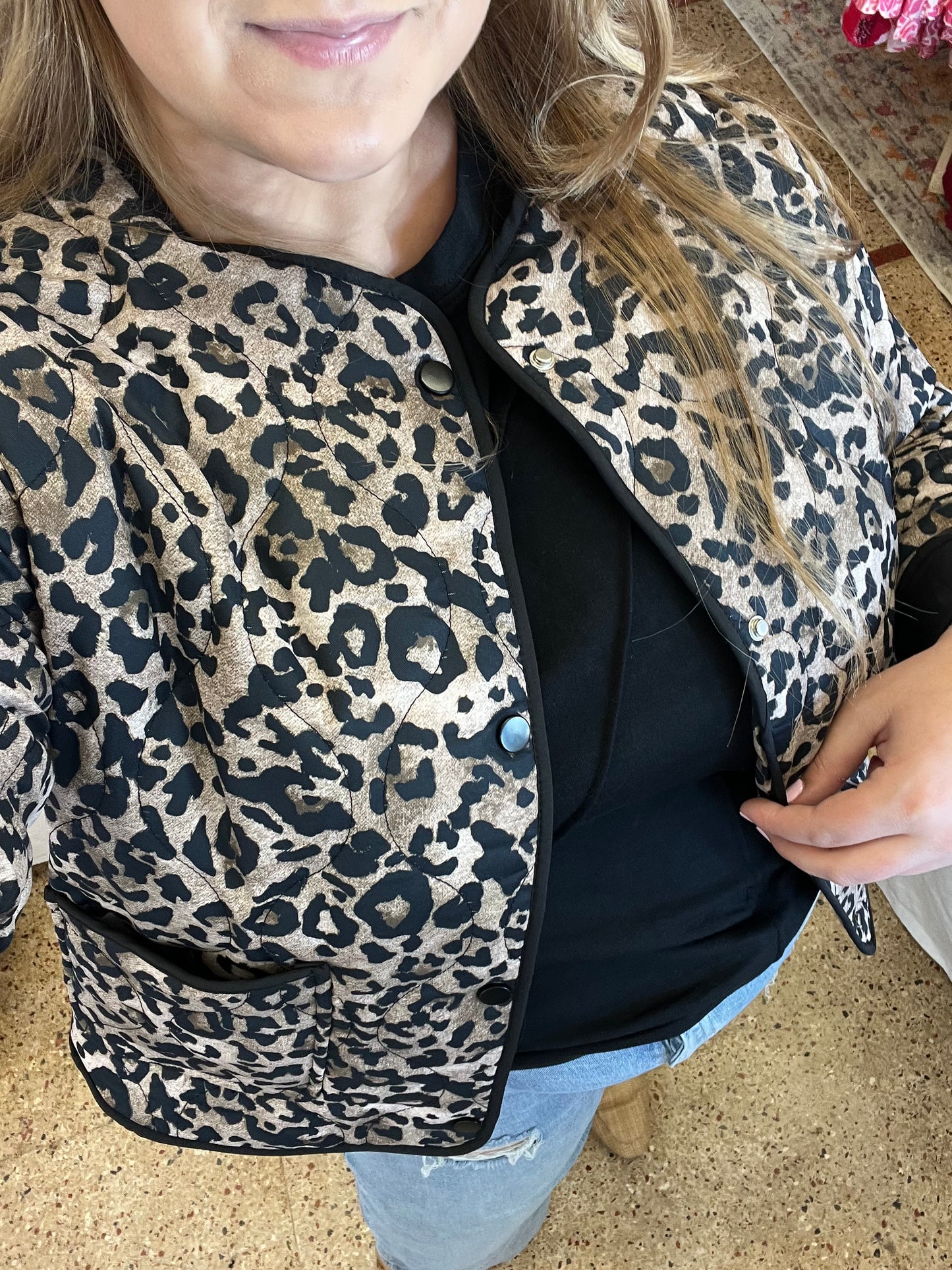 Cheetah Snap Jacket